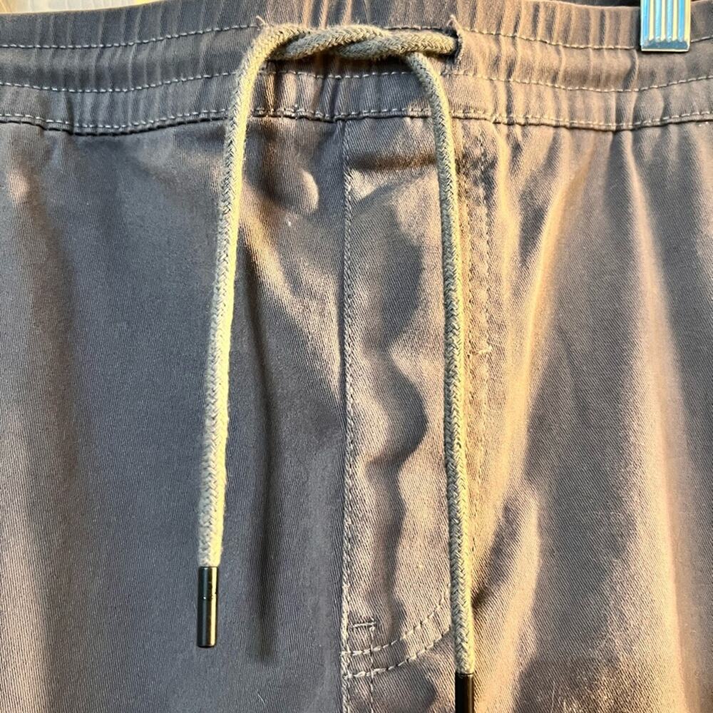 Silver Jeans Gray Cargo Pants with Modern Tapered Design Size 10 - Picture 4 of 9